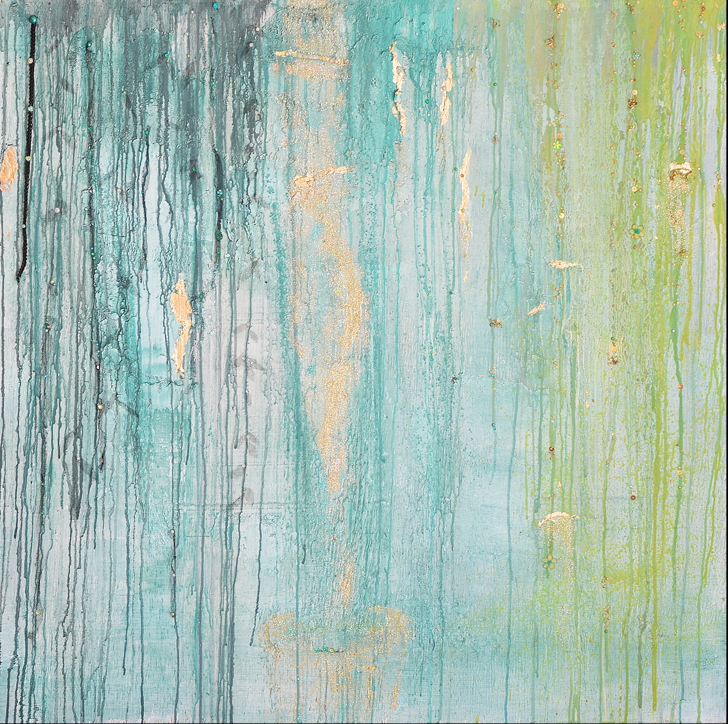 Acrylic Painting On Wooden Canva TheBlingBling Forest Benie
